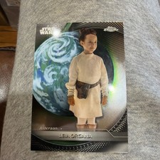 2025 TOPPS CHROME STAR WARS HYPERSPACE LEIA ORGANA (ALDERAAN) REFRACTOR #10