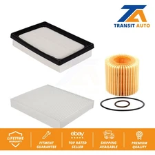 Air Cabin Engine Cartridge Oil Filters (3 Total) Kit For Toyota Prius Prime