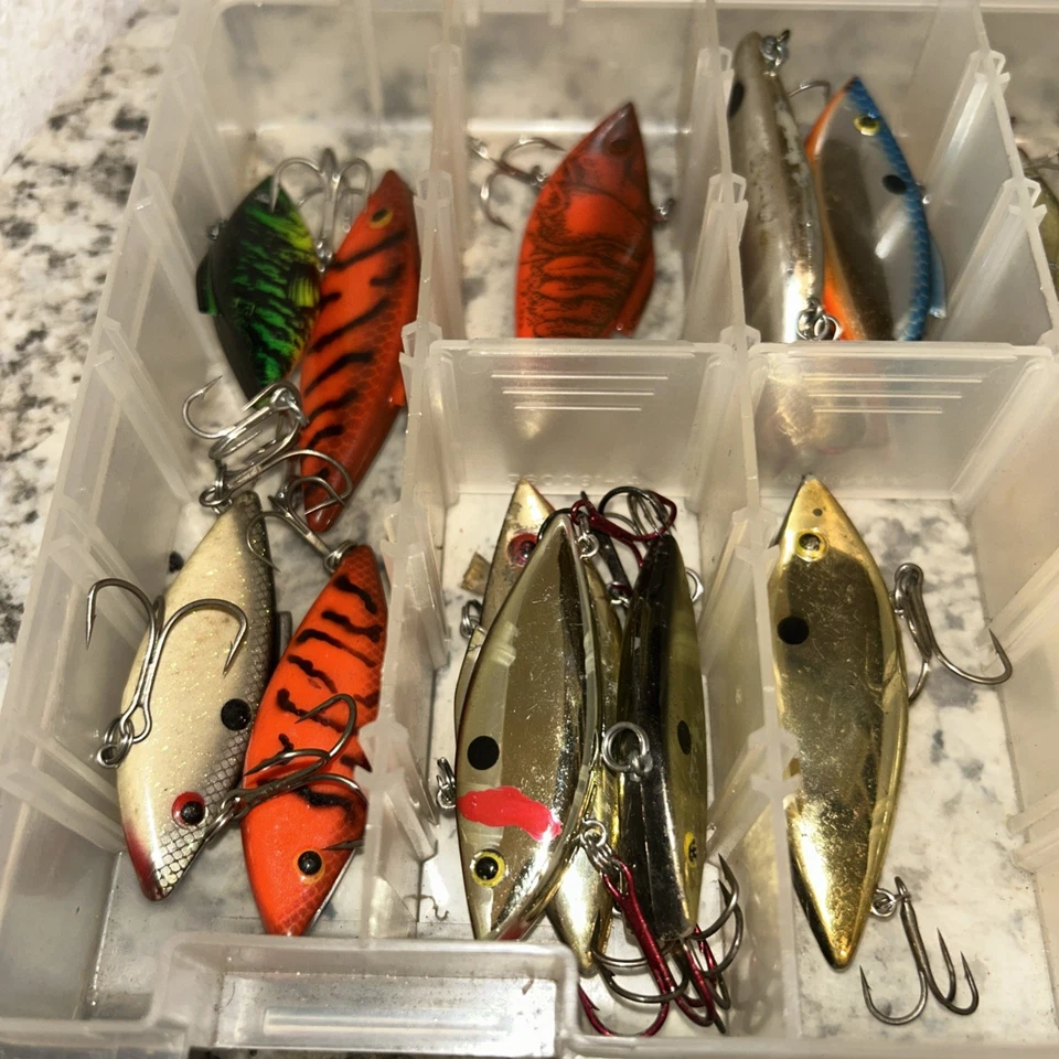 Vintage Fishing Lure Lot Of 25 Bill Lewis Rat L Trap - Image 2 of 4