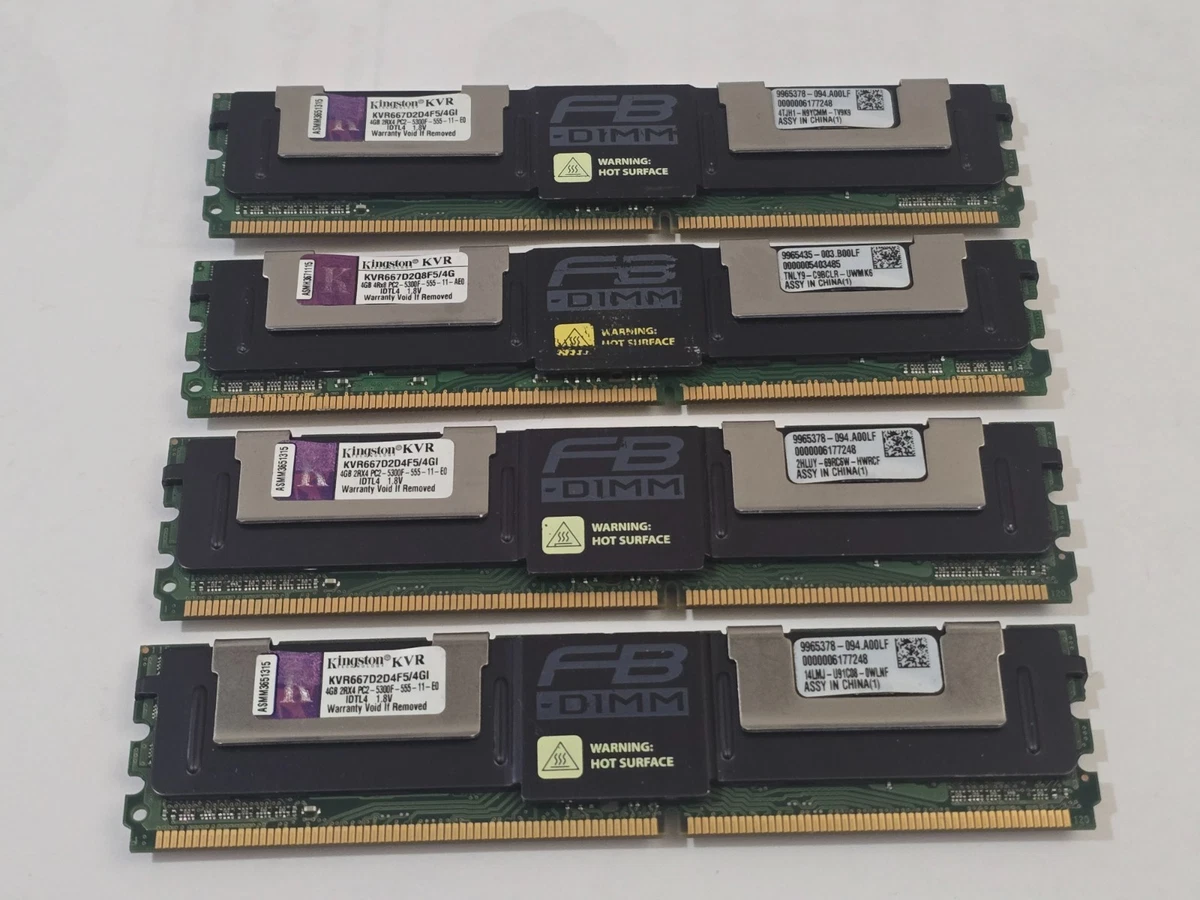 【中古】「非常に良い」Mac対応 4GB kit DDR2 667/PC2-5300 FB-DIMM 2GB×2枚組 ADM5300D-F2GW 互換準拠 【バルク品】 非常に良い」Mac対応 4GB kit DDR2 667/PC2-5300 FB-DIMM 2GB×2枚組