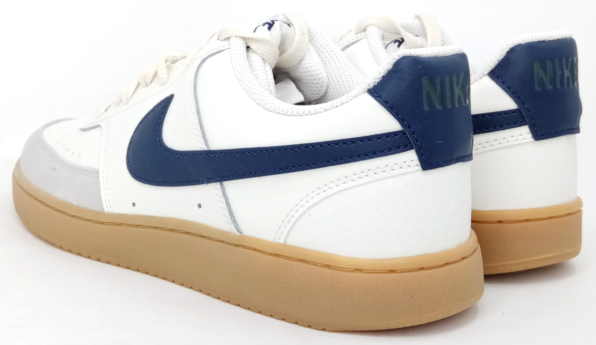 Size 11.5 - Nike Court Vision Low Sail Midnight Navy for  display picture 2
