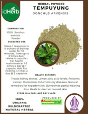  idHerb 50-500 gr Powder Perennial Sow-thistle Sonchus Arvensis WildCrafted