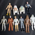 VINTAGE Star Wars 1977-1978 Lot 10 Action Figures 3.75"