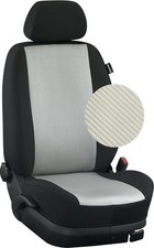 Seat Leon (5F) Maß Sitzbezüge Schonbezüge KOMPLETTSET: Carbon/schwarz