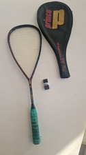Prince F3 Stability Vision Squash Racquet With Head Cover + free replacemt grip