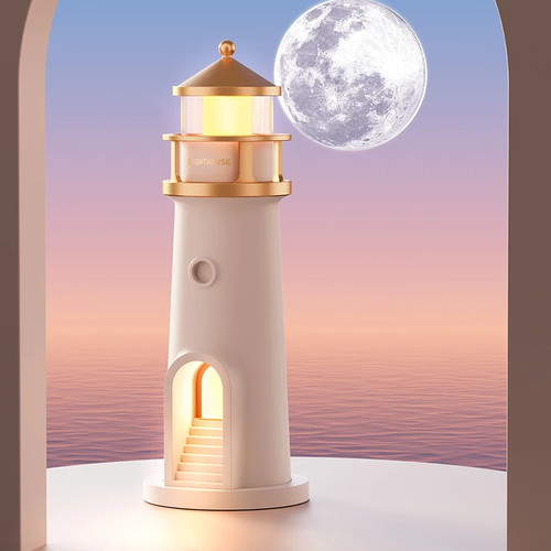 Lámpara de Luna Proyección Faro Lámparas Luz Nocturna Control Remoto Bluetooth Música - Imagen 5 de 28