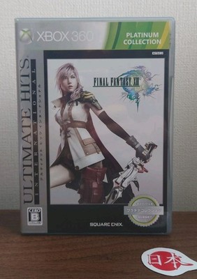 Final Fantasy XIII Platinum Collection 3 Discs UH FF13 Xbox 360 NTSC-J Free Ship