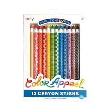 Ooly Cololur Appeal Crayons, 12PK