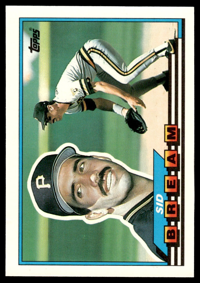 1989 Topps Big Sid Bream #106