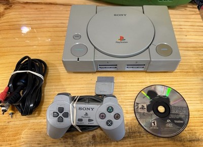 Sony PlayStation 1 PS1 Console System Bundle (Tested and Working)