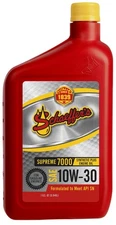 Schaeffer Supreme 7000 Synthetic Plus Engine Oil 1 Quart High Performance Pro...