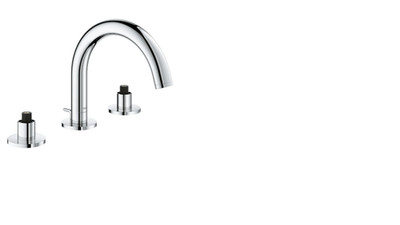 Atrio 8-inch Widespread 2-Handle S-Size Bathroom Faucet without Handles 20660000