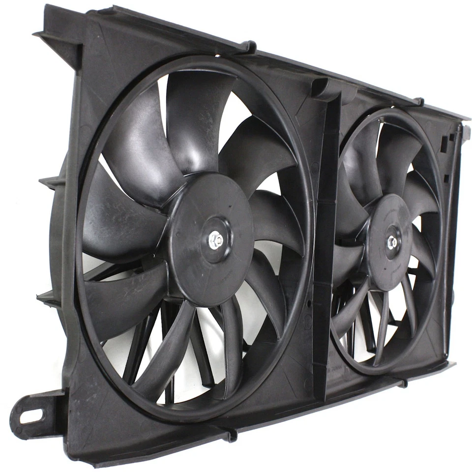 Radiator Cooling Fan For 2000-2005 Buick LeSabre Pontiac Bonneville Dual Fan - Image 4 of 4