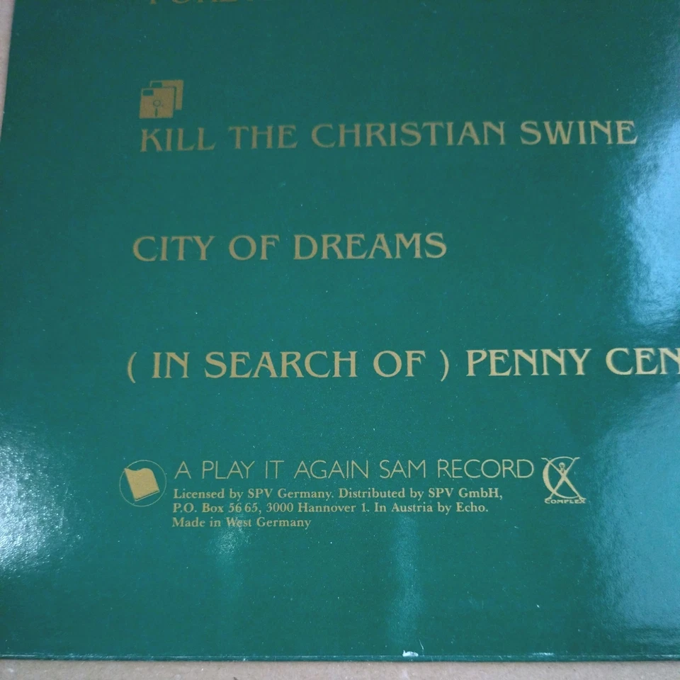 The Cassandra Complex • Satan, Bugs Bunny, and me /  Vinyl LP 1989 - Bild 3 von 4