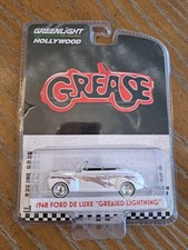 GREENLIGHT HOLLYWOOD 1948 FORD DE LUXE GREASE LIGHTNING 1:64 DIECAST CAR