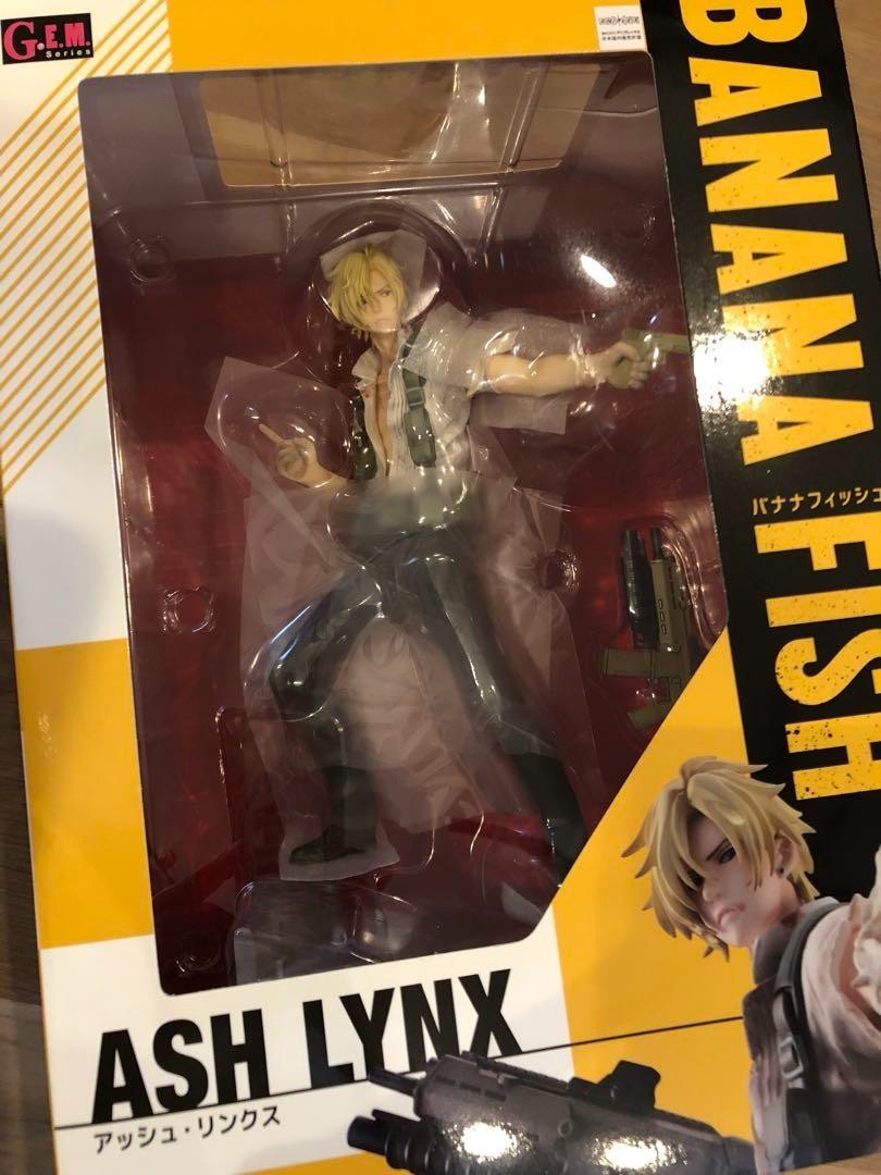 [新品未使用]ash Lynxフィギュアbanana fish Banana Fish G.E.M. Series Ash Lynx (5th Anniversary Ver.)