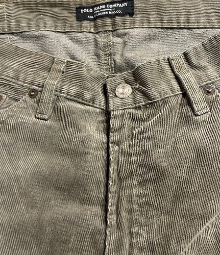 Polo Ralph Lauren Pantalone Uomo 34x34Velluto Verde 🔥EUC! - Foto 3 di 8