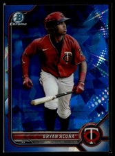 2022 Bowman Draft Sapphire Edition #BDC-19 Bryan Acuña