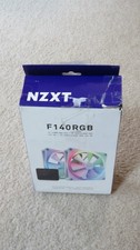 NZXT F140 Twin Pack 2 x 140mm Dual-Sided RGB Fans w/ RGB Controller