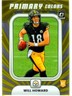 2025 Donruss Optic Football Primary Colors Insert Will Howard #13 Steelers