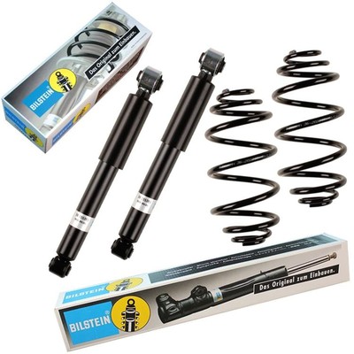 2 Bilstein Stoßdämpfer B4+Federn B3 hinten für Opel Meriva