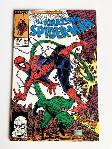 Amazing Spider-Man #318 NM 1st App General Musgrave  Scorpion Deadlier than ever