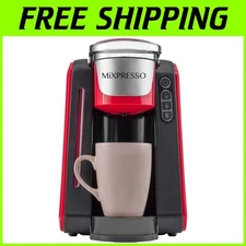 Compact Classic Espresso Machine - Single Cup Brewer with Auto Shut-Off Feature