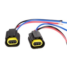 9008 H13 Female Socket Plug Wire Harness Adapter Connector for H13LL H13 Socket