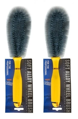2 X Martin Cox Wheel Brush A luxury alloy wheel brush  X2