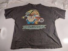 Vintage 1990s Harley Davidson X Tazmanian Devil T-Shirt Size XL