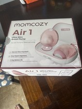 Momcozy Air 1 Ultra-Slim Double Electric Breast Pump Hands-Free Pink Set