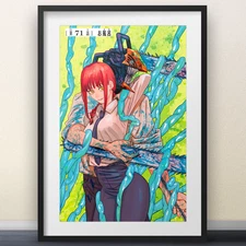 Chainsaw Man Chapter 71 Cover - 11x17 Poster - Shonen anime quanxi merch movie
