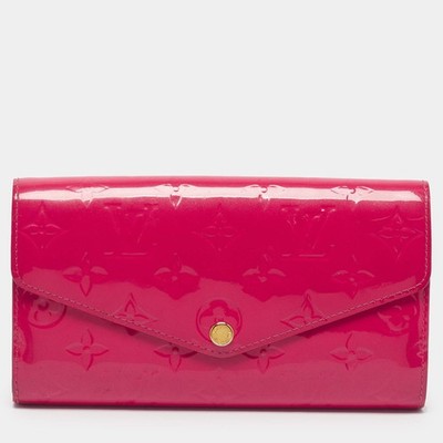 Louis Vuitton Sarah Rose Pop Monogram Vernis Wallet