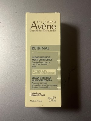 Avene Retrinal 0.1 Intensive Multi-Corrective Cream .5  oz/ 15 ml+ Cicalfate 