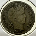 1912-S Barber Dime