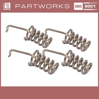 4X Druckfeder Handbremse FüR Porsche 997 Carrera 987 -'08 Bremsbacken