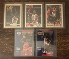 (5) Michael Jordan Basketball Cards - (4) 91-92 & (1) 93-94 - UD, Topps, & Fleer