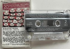 Various -20 Collectors Records of the 50's and 60's Vol. 2 Cassette Tape VG C40