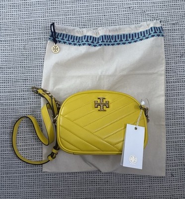 TORY BURCH KIRA CHEVRON Small  Bag Color Limone Style 60227