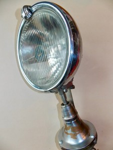 Vintage TRIPPE MARINE 8" SPOTLIGHT/Search/Flood Light -  COMPLETE in Fine Cond