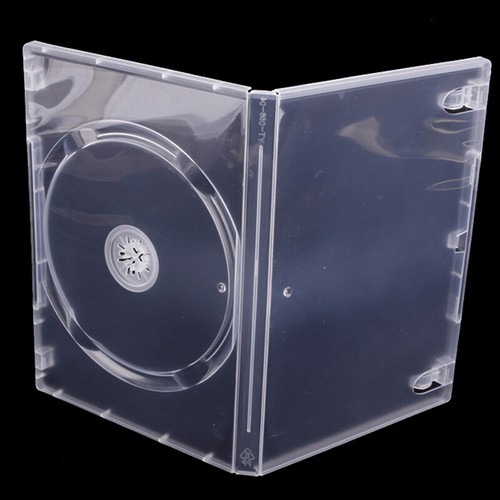 Empty CD Case PP Plastic Milky Transparent CD Case CD Case Capacity 1 Discs _t - Picture 5 of 6