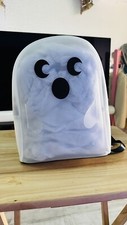 Mad Engine Clear Ghost Backpack Bag Purse TikTok Halloween 2023 School Concert