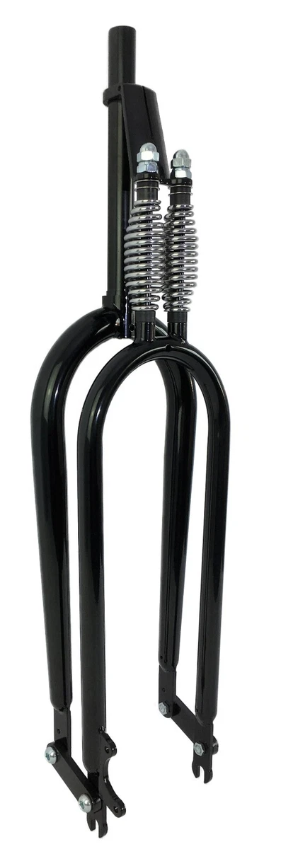 Fourche Vélo Vintage Automoto 1940 - Acier, Pivot 19,5 Cm, Roue 650B, Superbe état