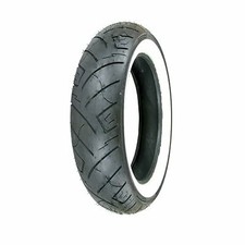170/80B-15 (83H) Shinko 777 H.D. Rear Motorcycle Tire White Wall