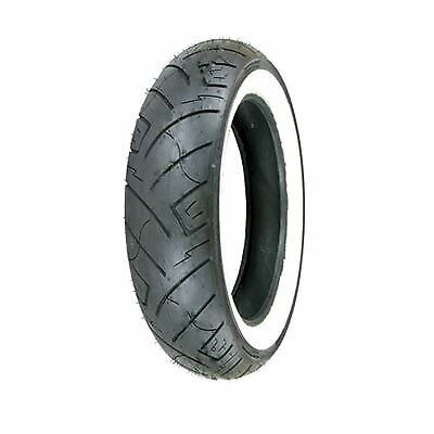 170/80B-15 (83H) Shinko 777 H.D. Rear Motorcycle Tire White Wall - Foto 1 di 1