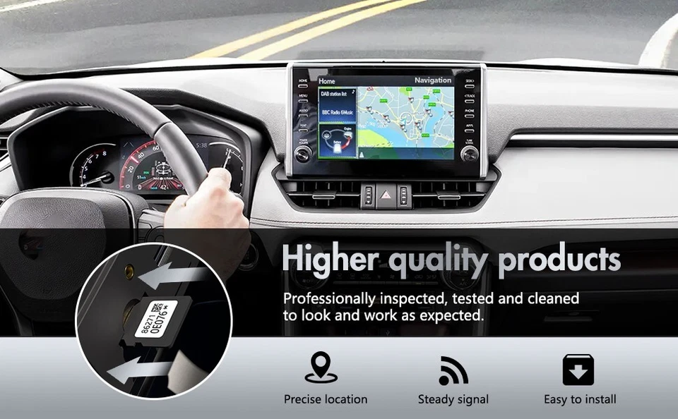 Tarjeta SD de navegación Toyota 86271-0E076 actualizada, mapas de tarjetas micro GPS para EE. UU./CAN Foto 2 de 4