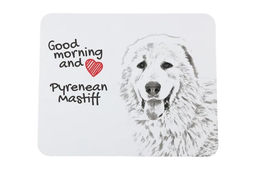 Pyrenese berghond muismat met hond Art-Dog