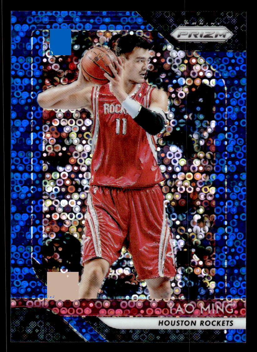 2018-19 Prizm #135 Yao Ming Blue Disco /175
