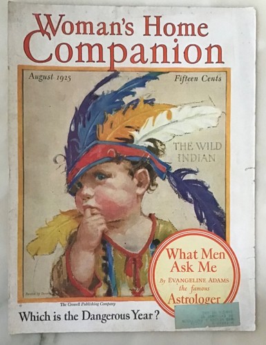 Woman's Home Companion - Dorothy Hope Smith - nur Cover, August 1925