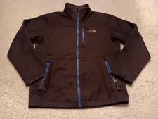The North Face Jacket Boys M 10 12 Black Outdoors Hiking Logo Casual Youth